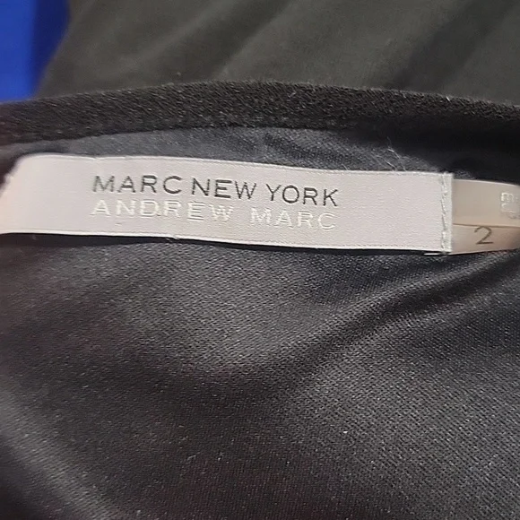 Marc New York Woman's Black Dress Size 2. C121 - Picture 5 of 5